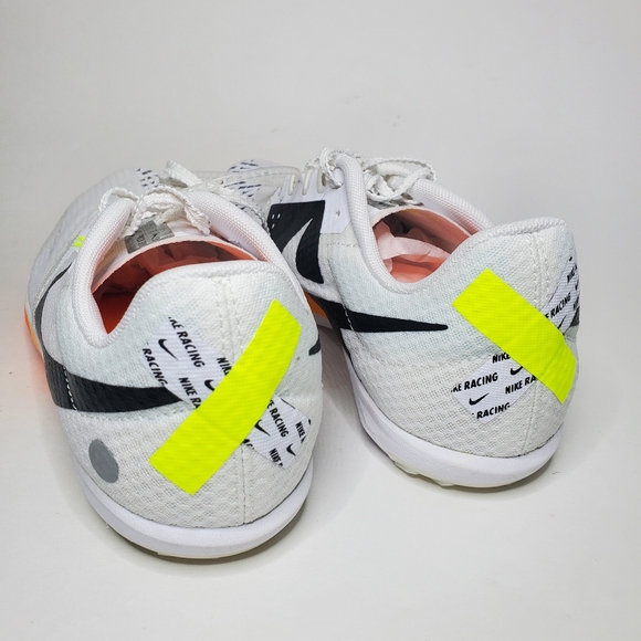 Nike Zoom Rival XC 6 White/ Orange Track Shoes DX7999-100 Men’s Size 8.5 - Picture 8 of 9